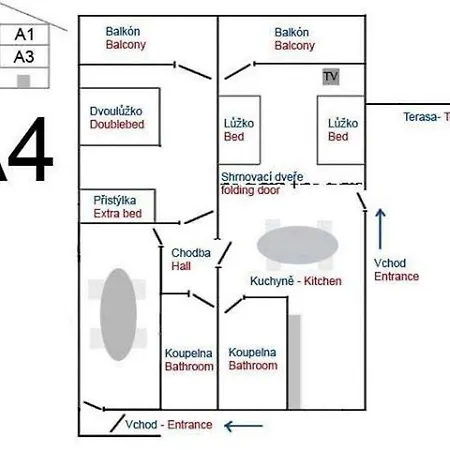 In Okrug Gornji With Sea View, Terrace, Air Conditioning, Wifi 5106-4 Apartment Trogir
